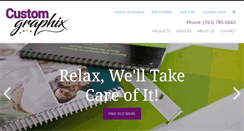 Desktop Screenshot of cgxprinting.com